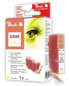 PEACH kompatibilní cartridge Canon CLI-526Y, Yellow, 10 ml