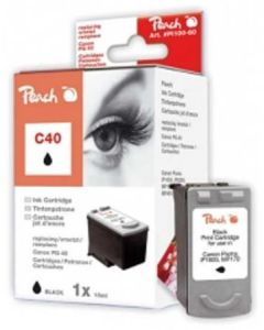 PEACH kompatibilní cartridge Canon PG-40, Black, 23 ml