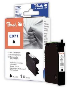 PEACH kompatibilní cartridge Epson T0891, Black, 8,1 ml