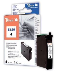 PEACH kompatibilní cartridge Epson T1291, Black, 11,5 ml