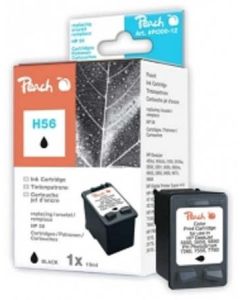 PEACH kompatibilní cartridge HP C6656A No.56, Black, 23 ml