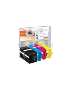 PEACH kompatibilní cartridge HP No 920XL MultiPack, Black, Cyan, Magenta, Yellow, 49 ml, 3x 12 ml