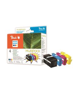 PEACH kompatibilní cartridge HP No 934XL/935XL MultiPack, Black, Cyan, Magenta, Yellow, 49 ml, 3x 12 ml