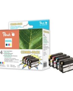 PEACH kompatibilní cartridge HP No 932XL/933XL MultiPack, Black, Cyan, Magenta, Yellow, 42 ml, 3x 14 ml
