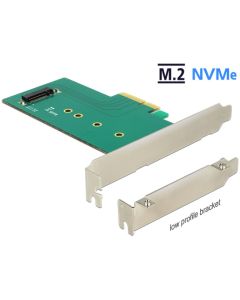 Delock PCI Express x4 Card > 1 x internal NVMe M.2 Key M 110 mm - Low Profile Form Factor