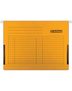 Závěsné desky s bočn. Donau - A4, 230 g/m2, oranž.