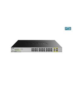 D-Link DGS-1026MP 24-Port Desktop Gigabit PoE + 2GE Combo Switch