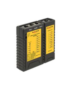 Delock Kabelový testr RJ45 / RJ12 / PoE
