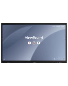 ViewSonic Flat Touch Display IFP7563-1C/75" 4K UHD,50 multi-point PCAP,9H,450nits, 16G RAM/128G,HDMI,DP,USB,RJ45, RS232