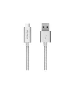 AVACOM TPC-100S kabel USB - USB Type-C, 100cm, stříbrná