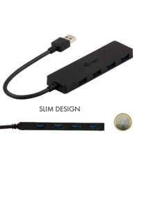 i-Tec USB3.0 HUB 4port, pasivní, SLIM