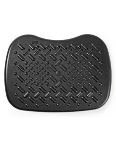 POŠKOZENÝ OBAL - NEDIS ergonomická podnožka/ nastavitelné úhly/ plastová/ černá