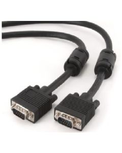 GEMBIRD Kabel přípojný k mon 15M/15M VGA 30m stíněný extra, ferrity BLACK