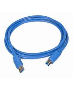 GEMBIRD Kabel USB A-B 3m 3.0, modrý