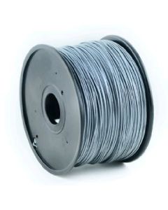 Gembird Tisková struna (filament), ABS, 1,75mm, 1kg, stříbrná