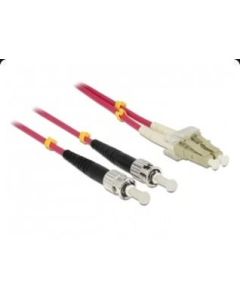 OPTIX LC-ST Optický patch cord 50/125 25m OM4 Duplex