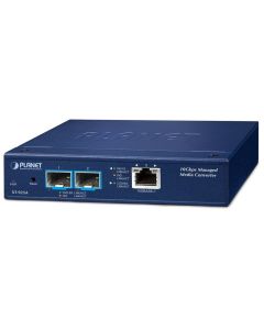 Planet XT-925A průmyslový konvertor, 1x10GBase-T - 2x10GBase-X SFP+, 0~50°C, DIN