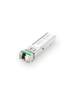 Digitus 1.25 Gbps BiDi WDM SFP Modul, do 20km, s podporou DDM,Singlemode, LC Simplex konektor 1000Base-LX, Tx1550nm/Rx13