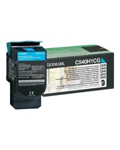 Toner Lexmark C540H1CG, azurový