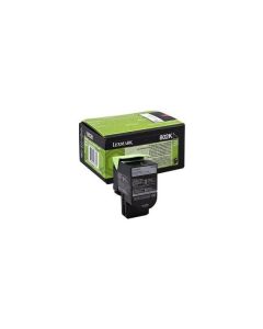 Toner Lexmark 80C20K0, černý