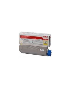 Toner OKI 43865721, žlutý