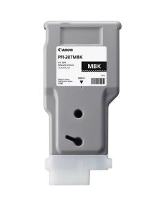 Inkoust Canon PFI-207MBK, matný černý