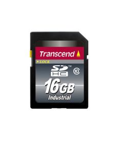Transcend 16GB SDHC průmyslová paměťová karta, Class 10