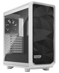 Fractal Design Meshify 2 Compact White TG Clear Tint / Midi Tower / průhledná bočnice / bez zdroje / bílá