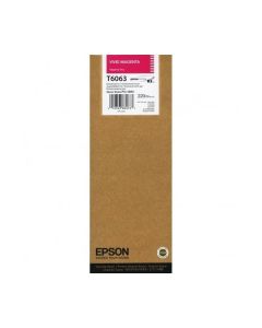 Inkoust Epson T6063, sytě purpurový