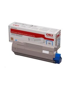 Toner OKI 46490403, azurový