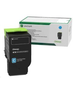 Toner Lexmark C242XC0 - azurový