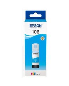 Inkoust Epson 106 Eco Tank, azurový
