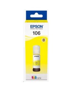 Inkoust Epson 106 Eco Tank, žlutý