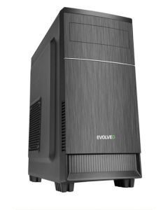 EVOLVEO M1, case mATX, 2x USB2.0 / 1x USB3.0 / 2x 120mm LED / 1x 140mm/ černý