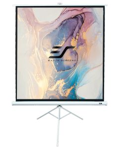 ELITE SCREENS plátno mobilní trojnožka 85" (215,9cm)/ 1:1/ 152,4×152,4cm/ gain 1.1/ case bílý