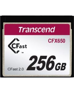 Transcend 256GB CFast 2.0 CFX650 paměťová karta (MLC)