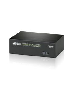 ATEN VS0102-AT-G 2PORT VGA Splitter with Audio W/EU ADP