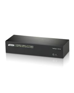 ATEN VS0104-AT-G 4PORT VGA Splitter with Audio W/EU ADP