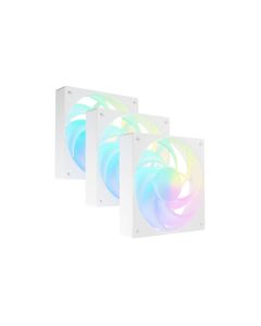 Ventilátor FURY SAI S12 ARGB PWM, 3-Pack, Bílý