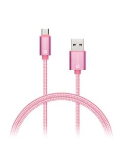 CONNECT IT Wirez Premium Metallic micro USB - USB, rose gold, 1m