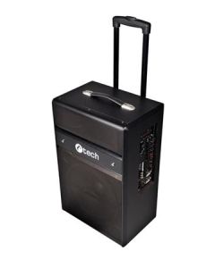 C-TECH repro Impressio Cappella, all-in-one, 100W, přenostný aktivní, DO, 2x mikrofon
