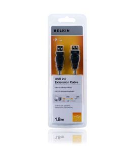 Belkin kabel USB 2.0 prodlužovací řada standard, 1,8m
