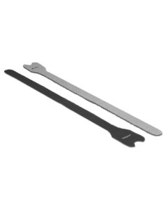 Delock Hook-and-loop fasteners L 300 mm x W 12 mm 10 pieces black