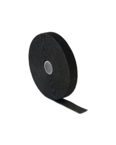 Delock Hook-and-loop fasteners L 10 m x W 20 mm roll black