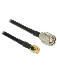 Delock Antenna Cable TNC Plug > SMA Plug CFD200 5 m low loss