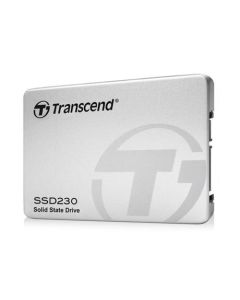 TRANSCEND SSD230S 128GB SSD disk 2.5'' SATA III, 3D TLC, Aluminium casing, 560MB/s R, 380MB/s W, stříbrný
