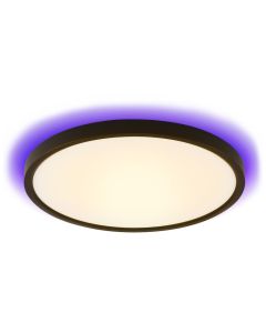 IMMAX NEO LITE TUDO SMART stropní svítidlo RGB podsvícení 60cm 65W s podporou BEACON, Wi-Fi, TUYA, černé