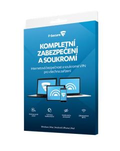 F-Secure Total Security (1 rok, 3 zařízení) - CZ elektronicky