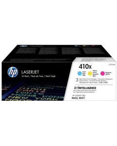 HP toner 410X/CMY/3x5000 stran/3-pack