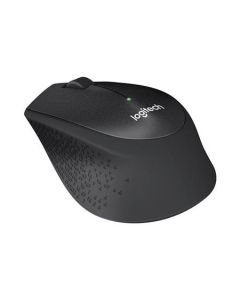 Logitech myš Wireless B330 Silent Plus, optická, bezdrátová, 3 tlačítka, černá, 1000dpi